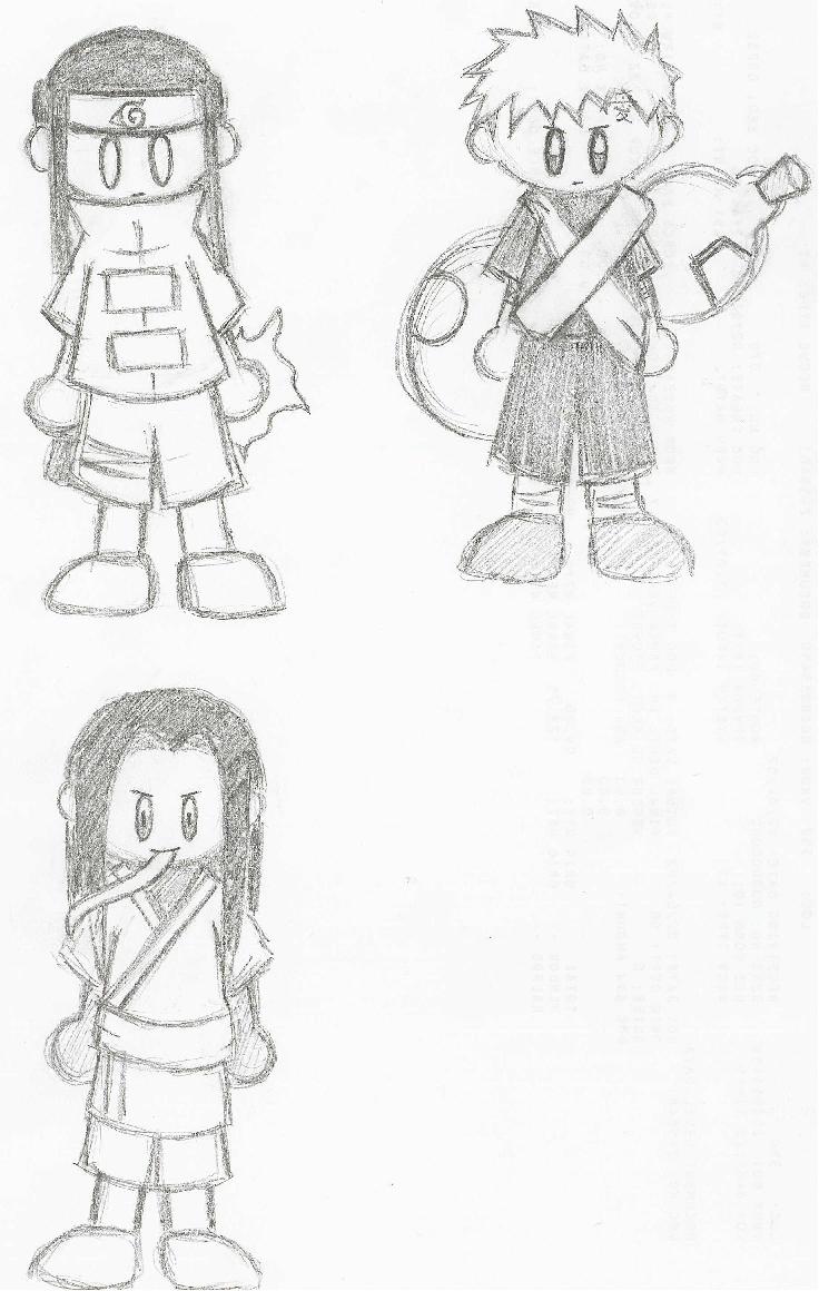 More Chibi Naruto Characters by Karine