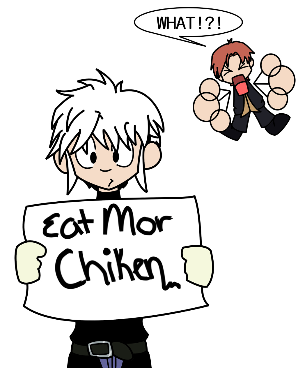 Eat Mor Chiken" by KartoonKimmy