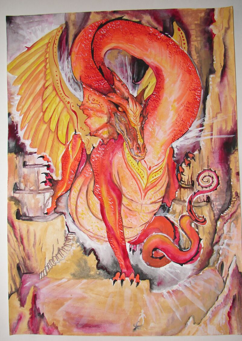 Dragon by Kasienka