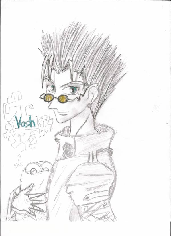 Vash: My donuts! by Katastrophic88