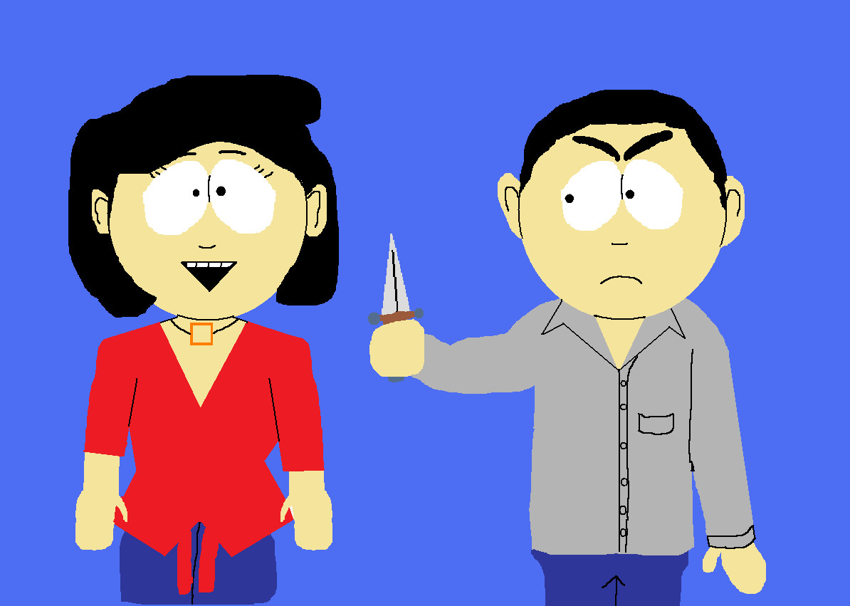 Kate And Nick Ashby in South Park Style by KateAshbySeries