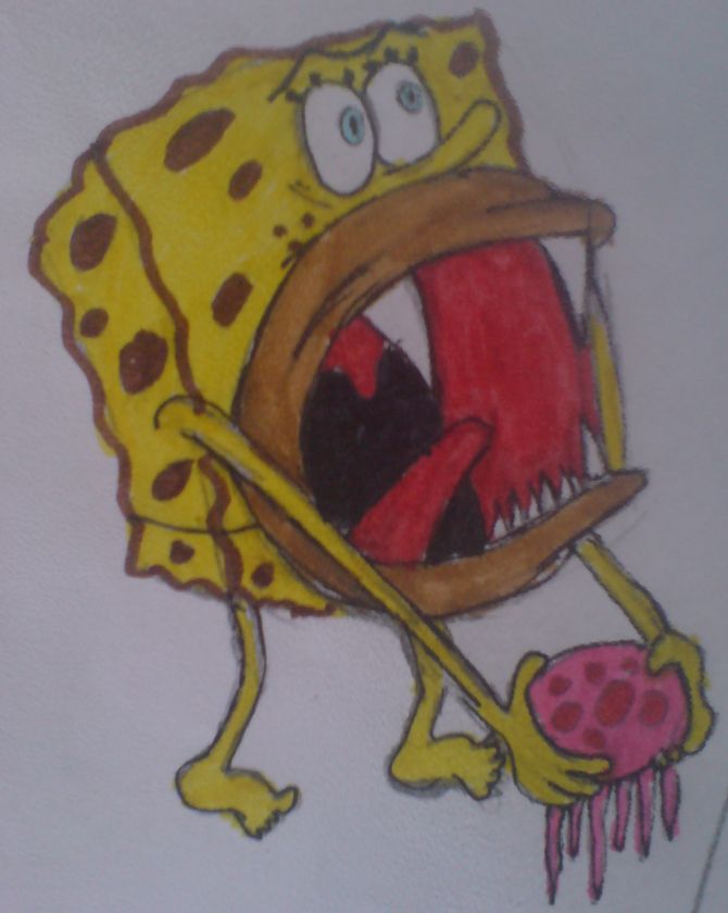 SpongeBob from StoneAge #2 by KathanKratz