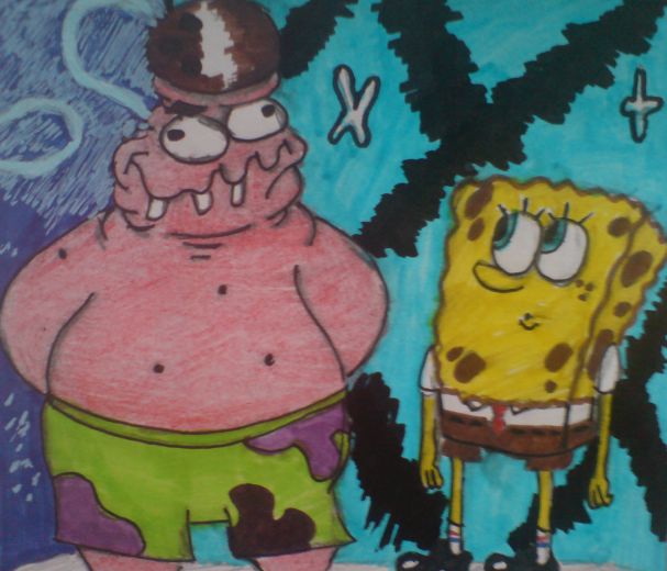 SpongeBob and Patrick #2 lol by KathanKratz
