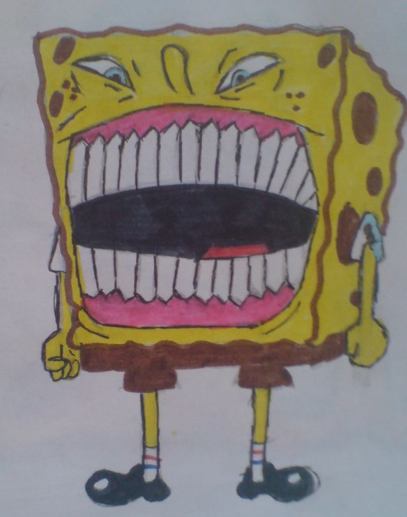 SpongeBob Argh! by KathanKratz