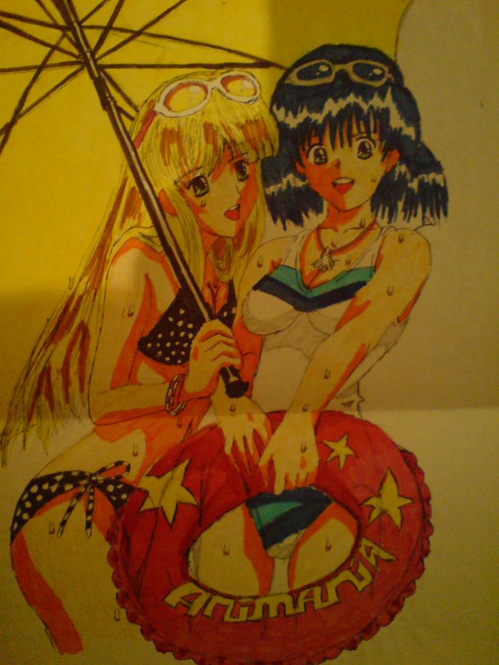 Manga Babes x3 by KathanKratz