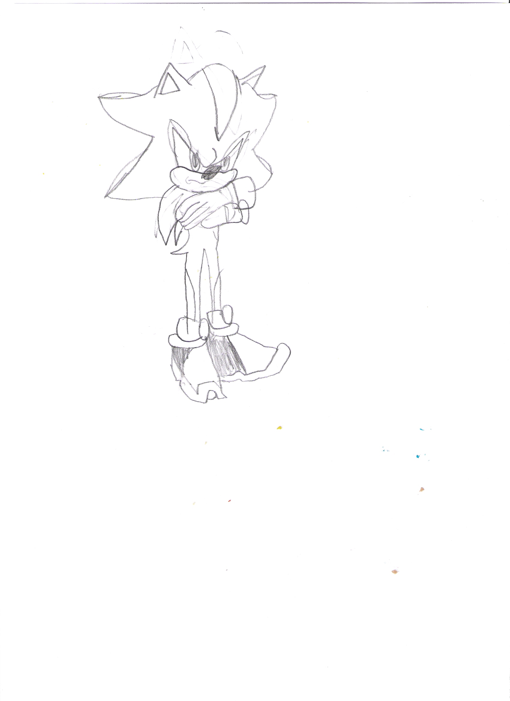 Shadow the hedgehog by Katie1_2