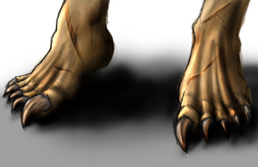 Feet of the Beast by Katrica