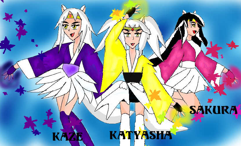 Demon Dog Girls by Katyasha