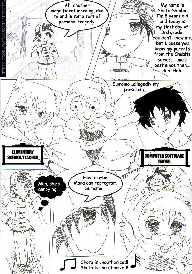 Chobits Blossoming Manga 2 by KawaiiAmethist