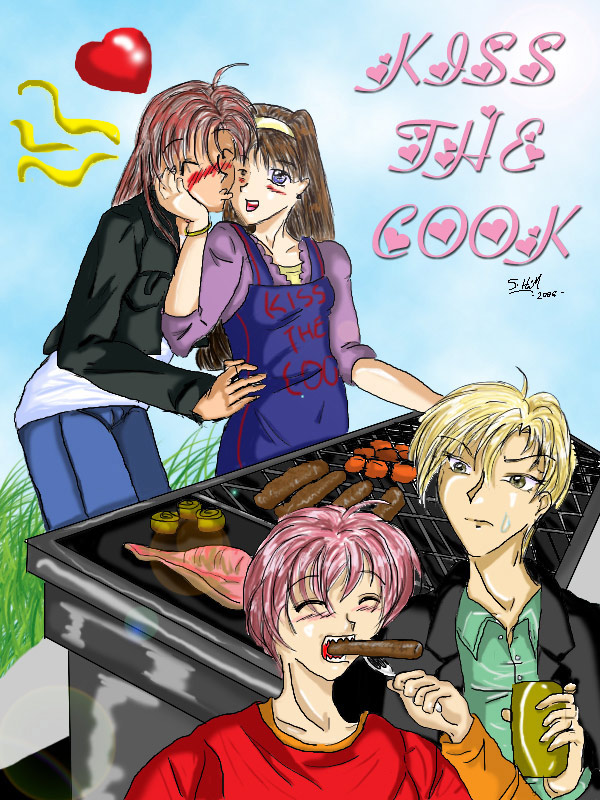 Kiss the Cook / Eat the Sausage by KawaiiAmethist