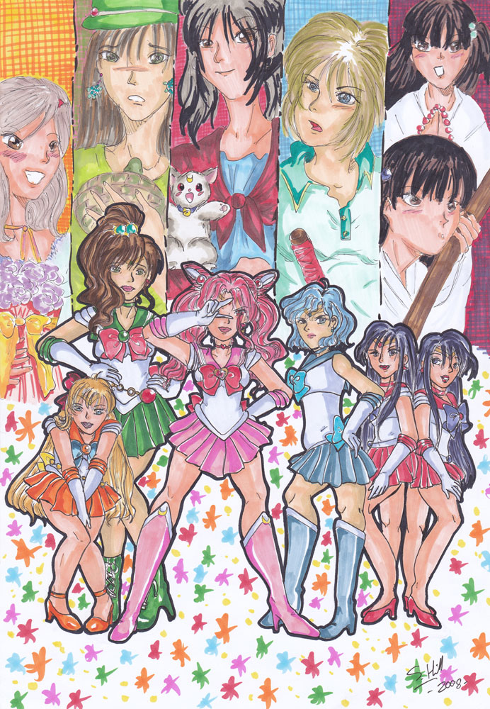PGSM - Sailor Senshi by KawaiiAmethist