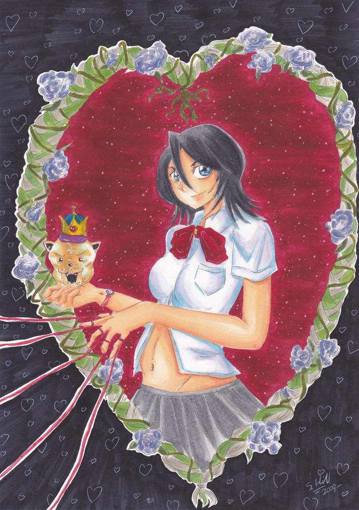 Rukia Hearts You by KawaiiAmethist