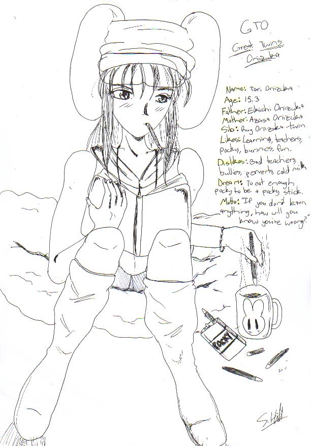 Meet Tori Onizuka by KawaiiAmethist