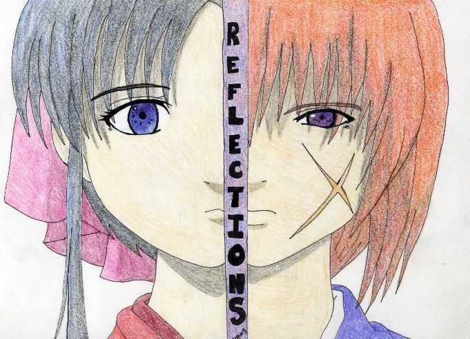 Relfections *Kenshin and Kaoru* by Kawaii_Kimimaro