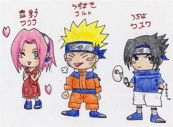 Chibi Squad 7 by Kawaii_Kimimaro