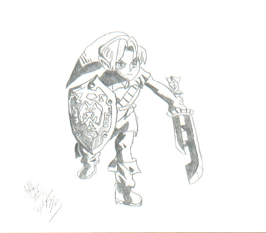 Link and His Razor Sword by Kawaii_Koi