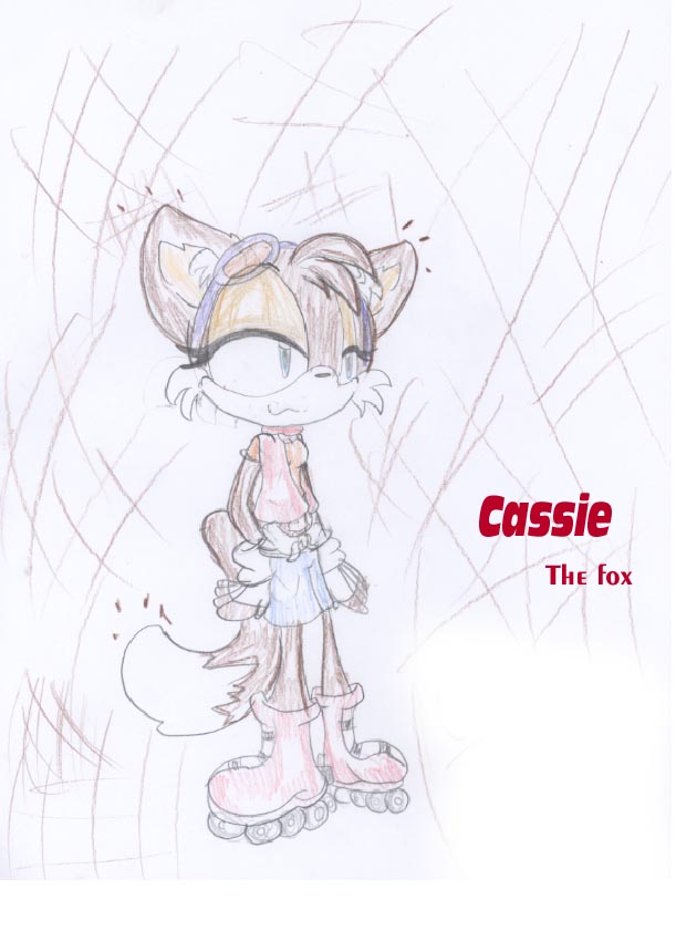 Cassie the fox by Kawii_Kitsune