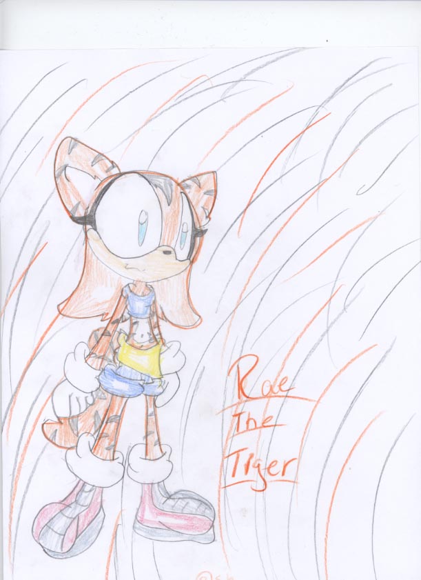 Rae the tiger *request* by Kawii_Kitsune