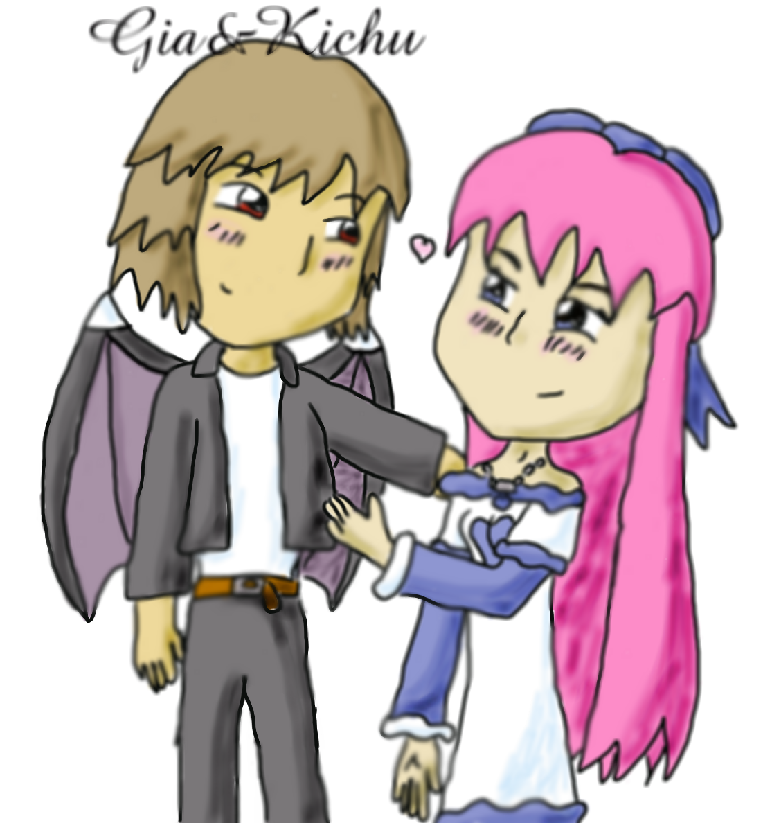 Gia&Kichu by Kayari