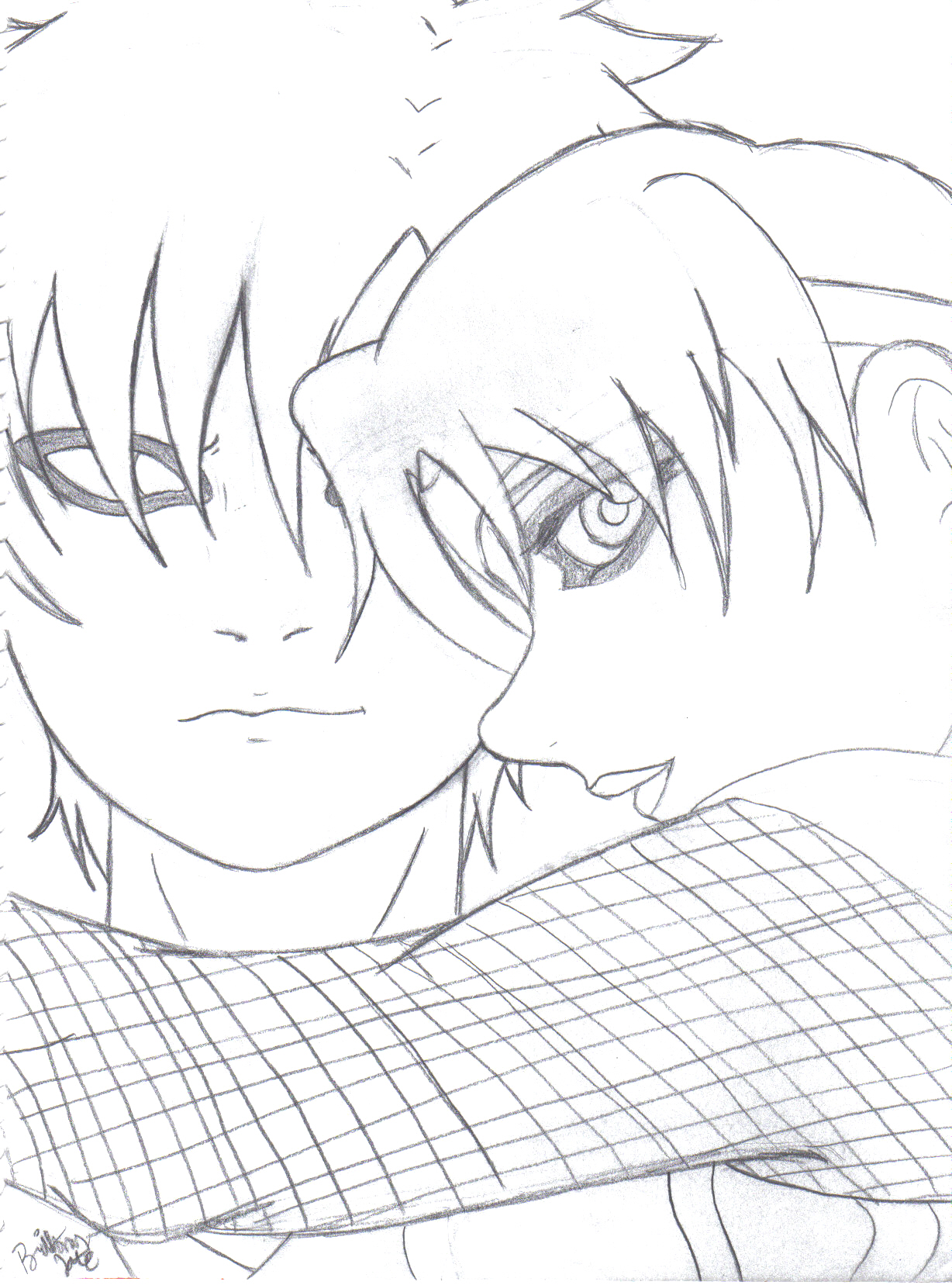 Kara and Gaara for Sketcher36's Contest by Kaybe