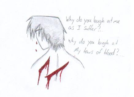 tears of blood by Kaz