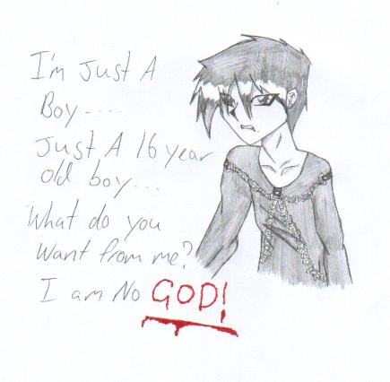 I am no god by Kaz
