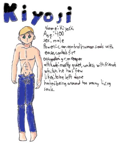 Kiyosi, profile by Kaze