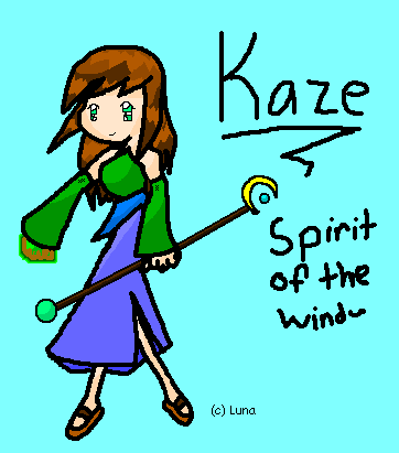 Kaze the Wind Spirit by KazeAisu