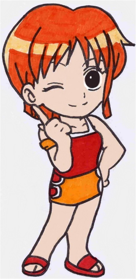 Chibi Nami by Kazehara