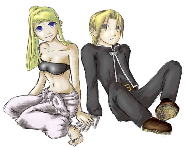 Another Ed x Winry! by KazexLisa