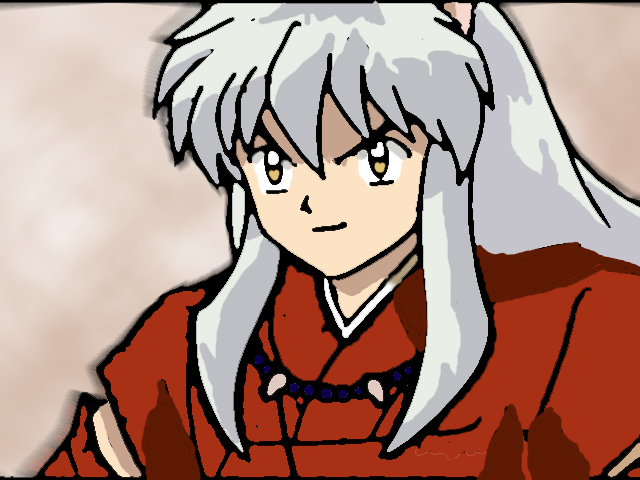 Inuyasha in Stance by Kebee14