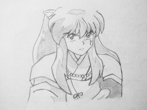 Inuyasha (allysaiscool's request) by Kebee14