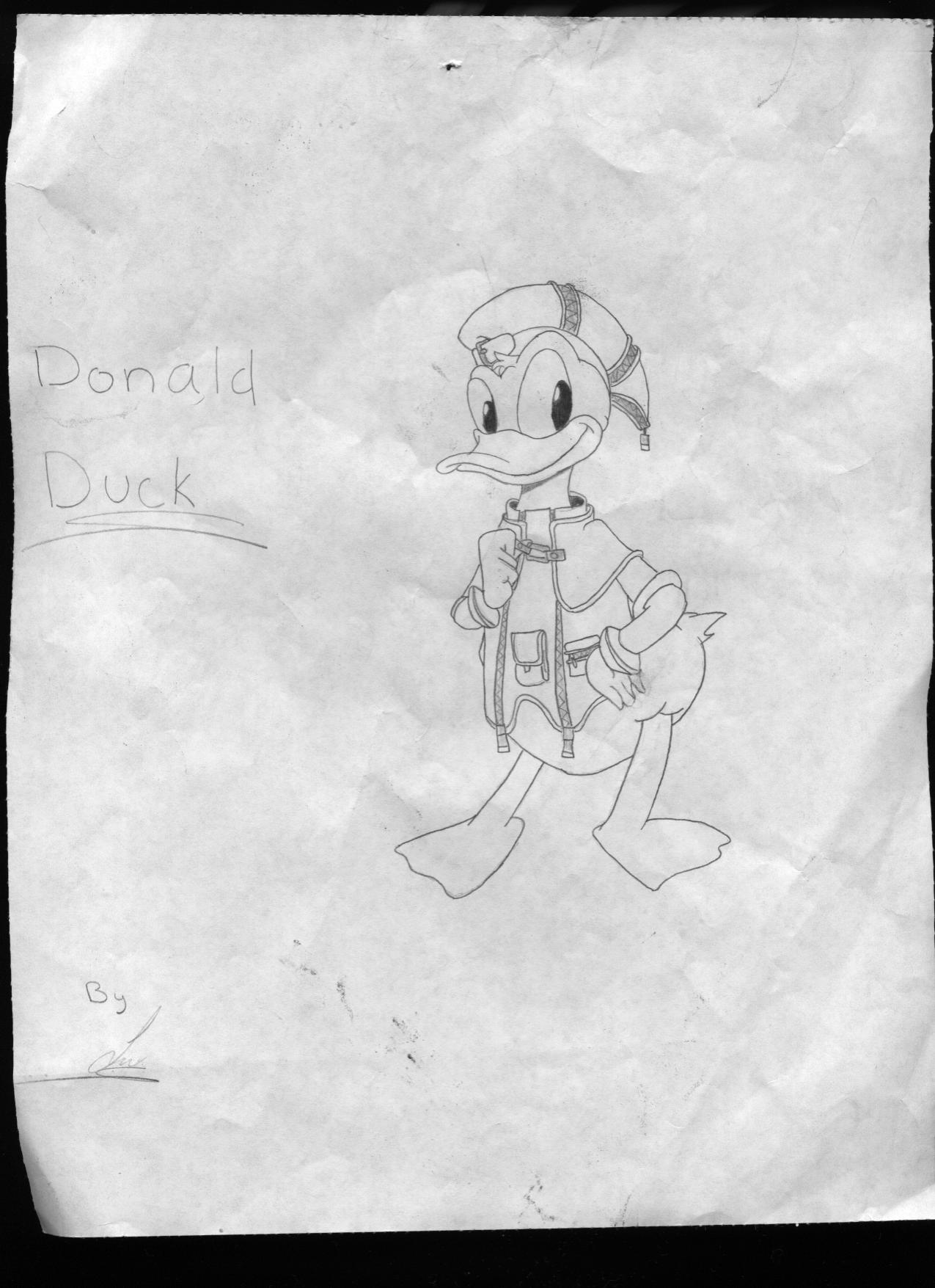 Donald Duck by KeeperofOblivion