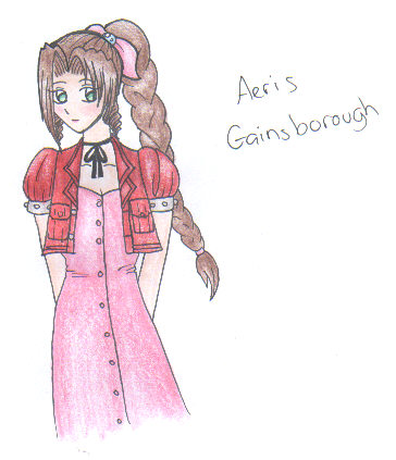 Aeris Gainsborough by Keily