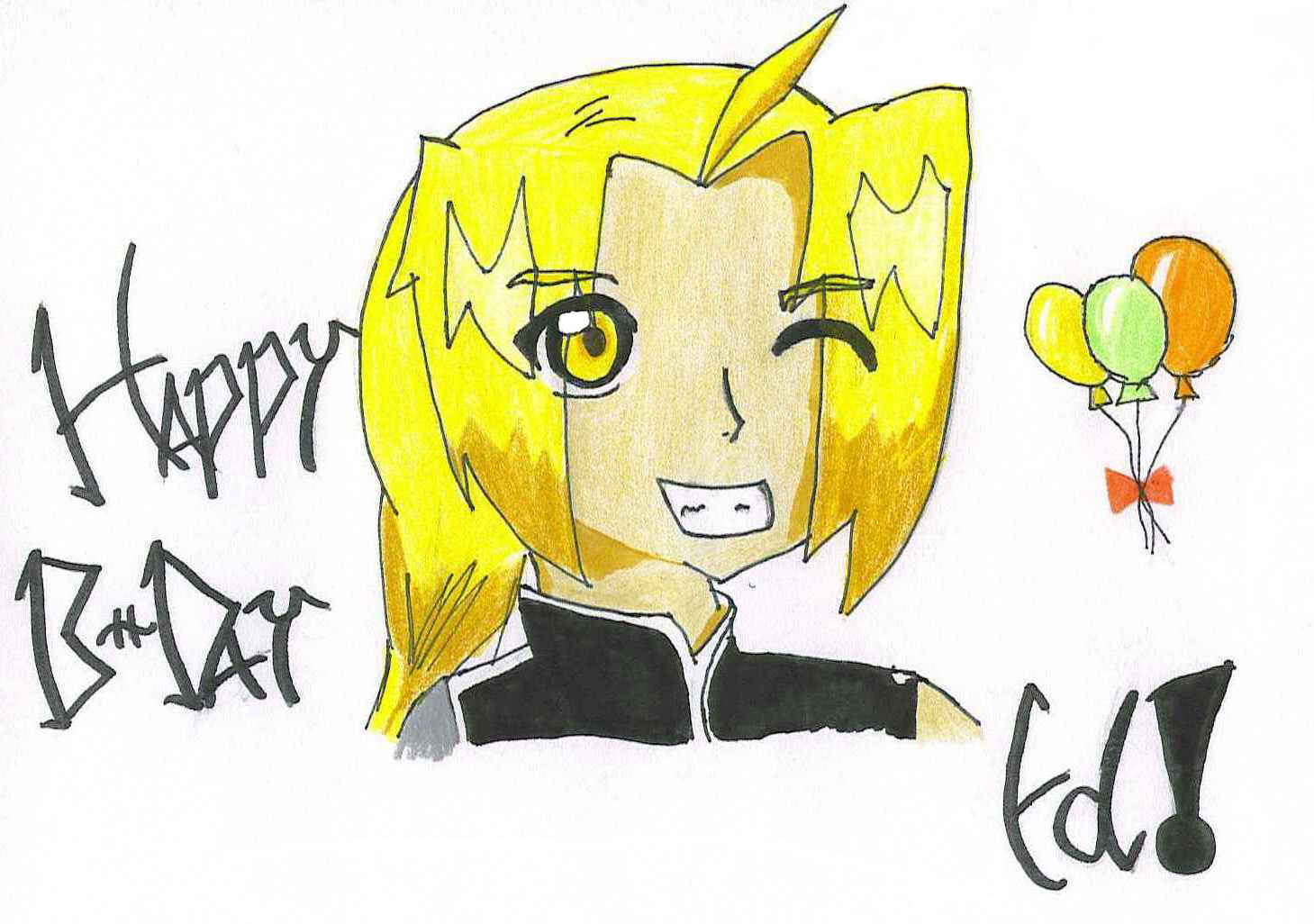 *Happy B-day Edo!* by Keito-Chan