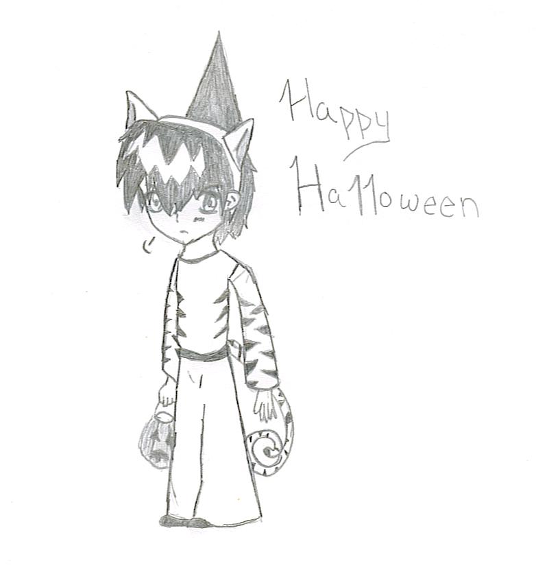 "Kitty Ren, HAPPY HALLOWEEN!" for Shamangurl38 by Keito-Chan