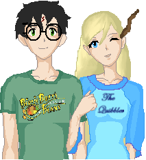 Dollie: Harry Potter and Luna Lovegood by KeitorinAsthore