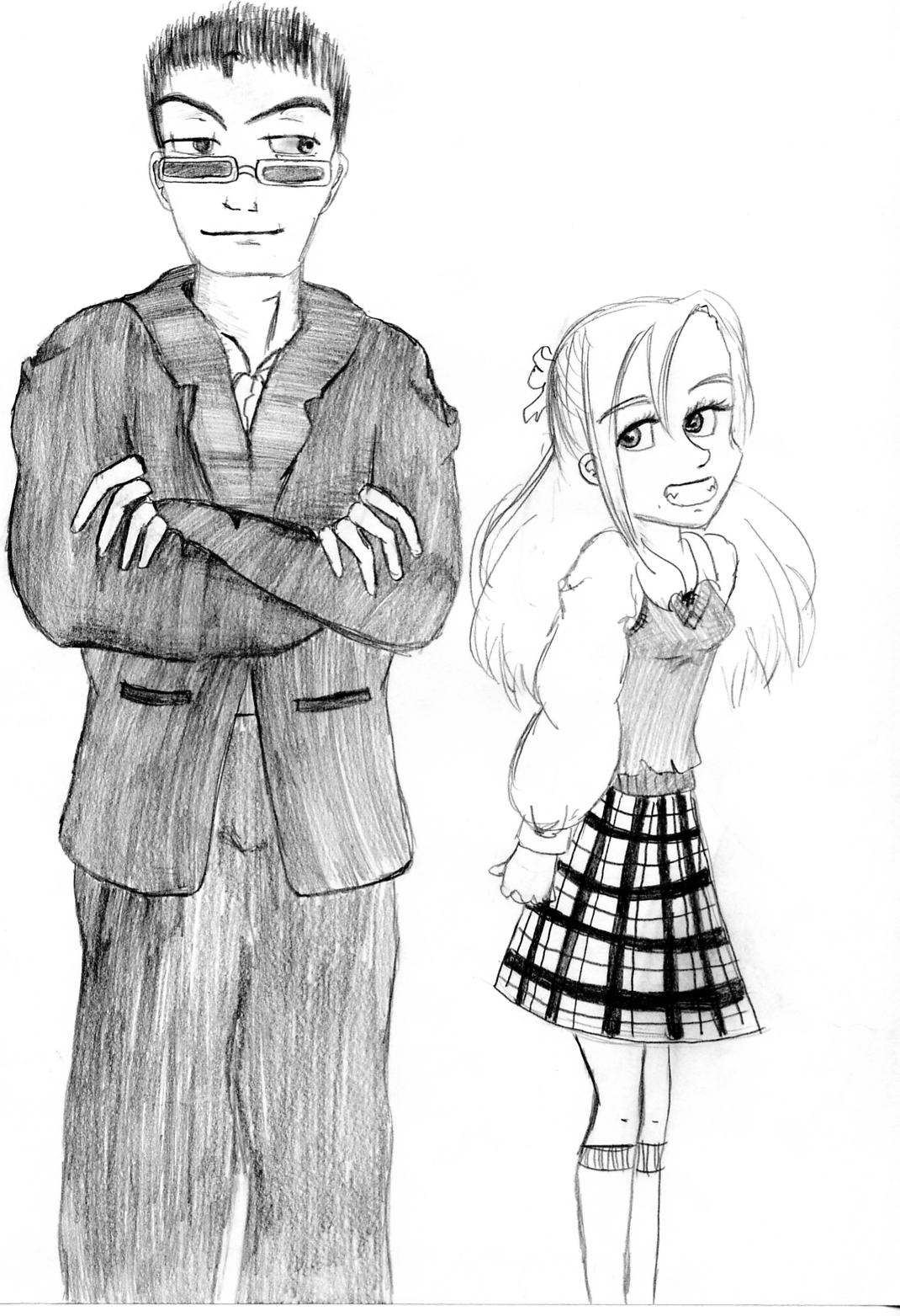 Character Design: Butler and Juliet by KeitorinAsthore