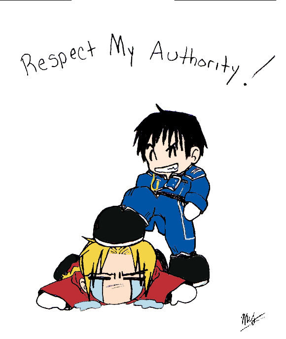 Respect My Authority, Fullmetal! by Keiyou