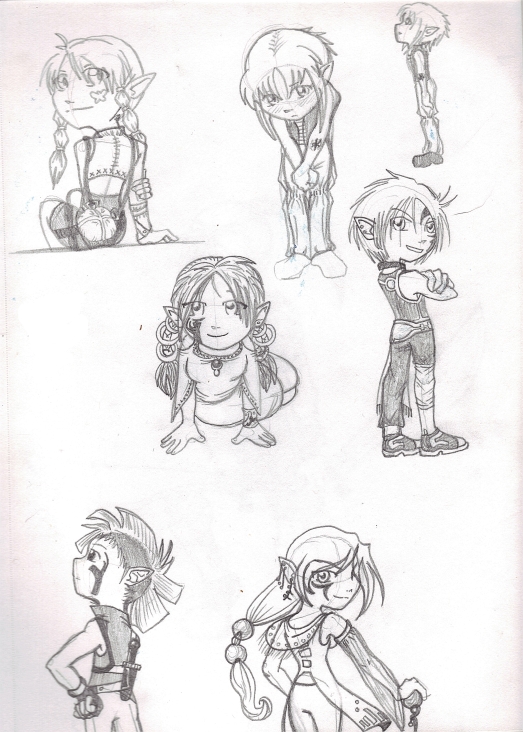 Random Characters by Keiyou