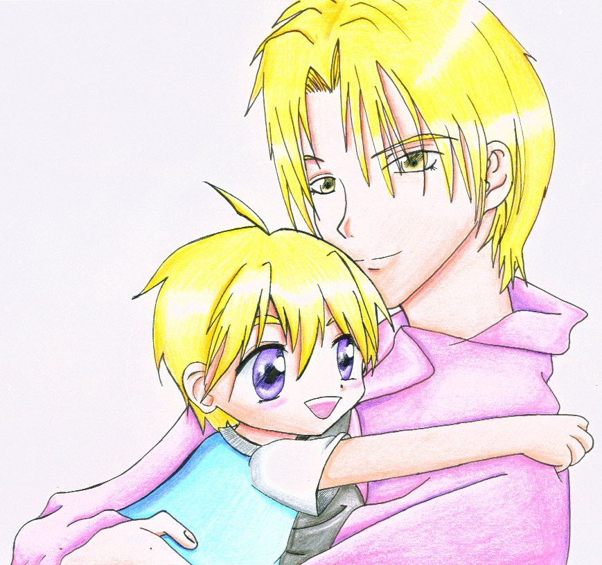 Yuki and his Son by KelKel