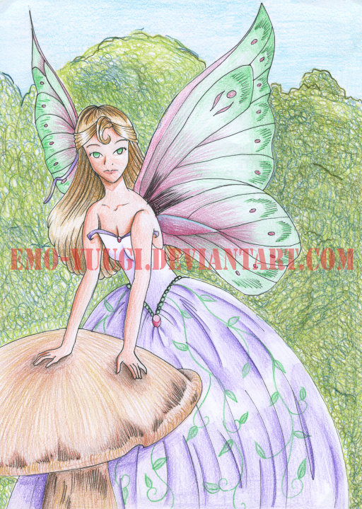 Mushroom Fairy by KelKel
