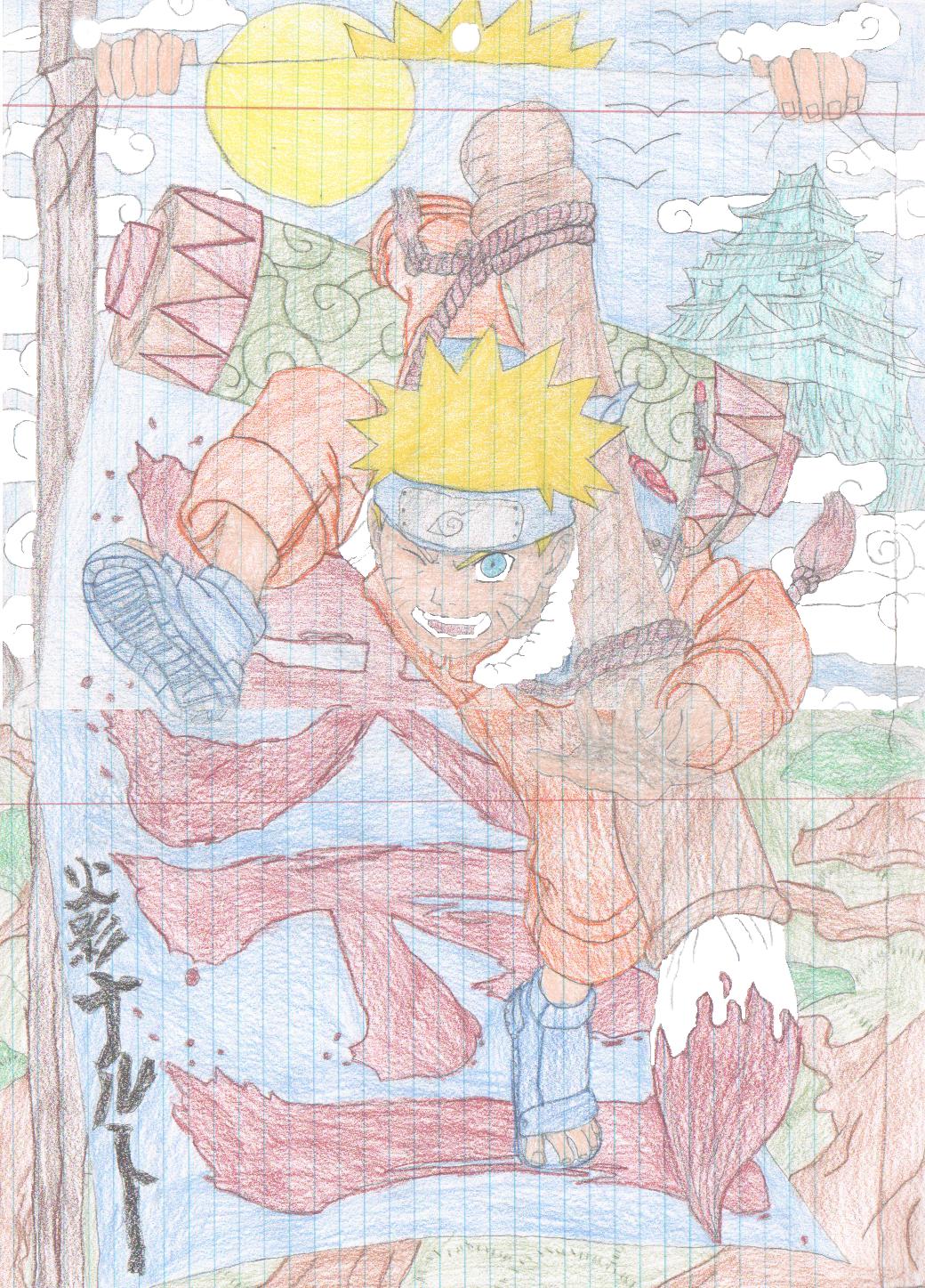 Naruto Poster by Kelalailea
