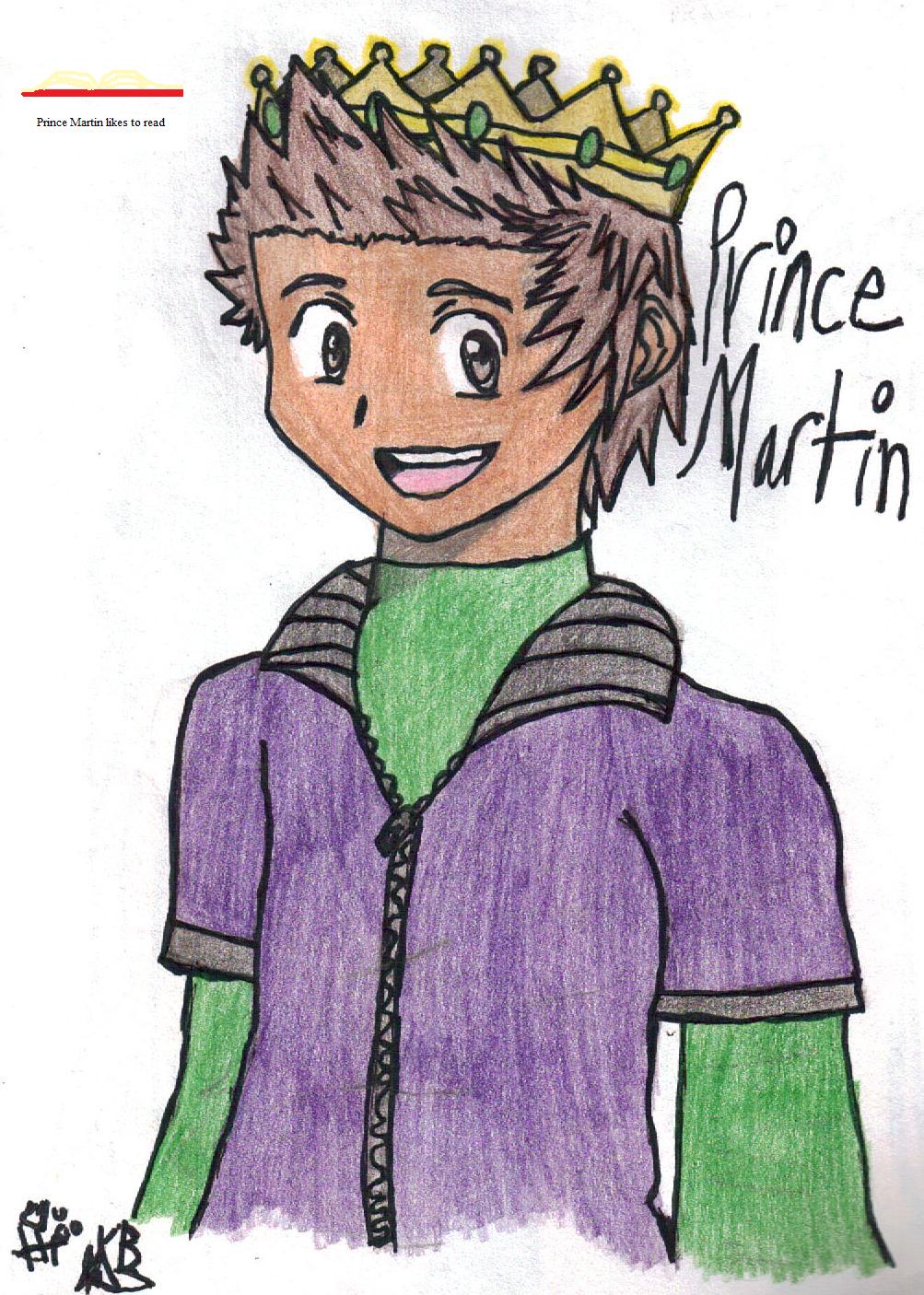 Prince Martin art trade by Kelalailea