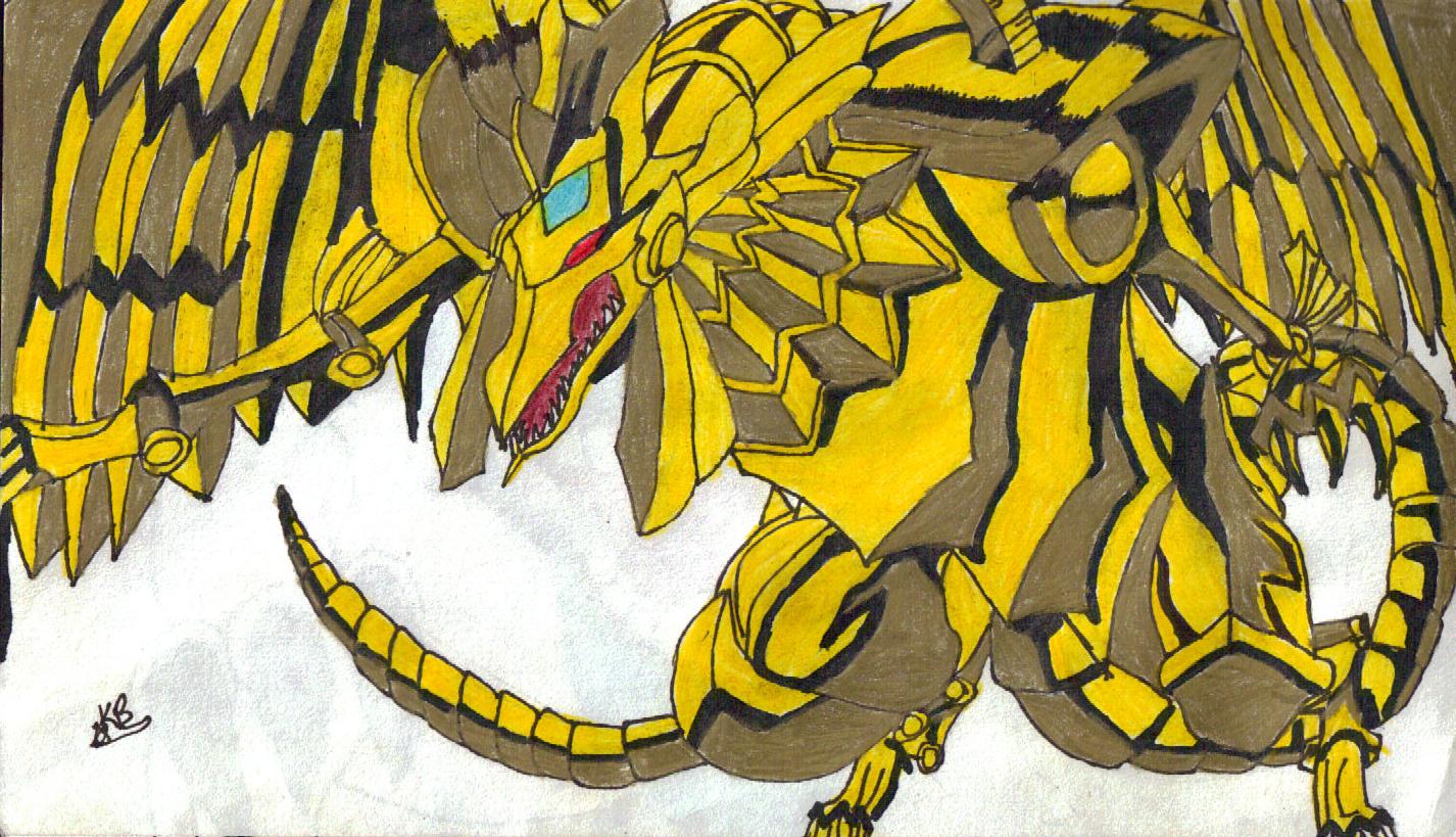 The Winged Dragon of Ra by Kelalailea