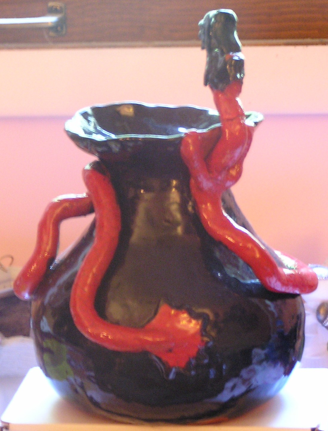The Coil Pot Dragon by Kelalailea