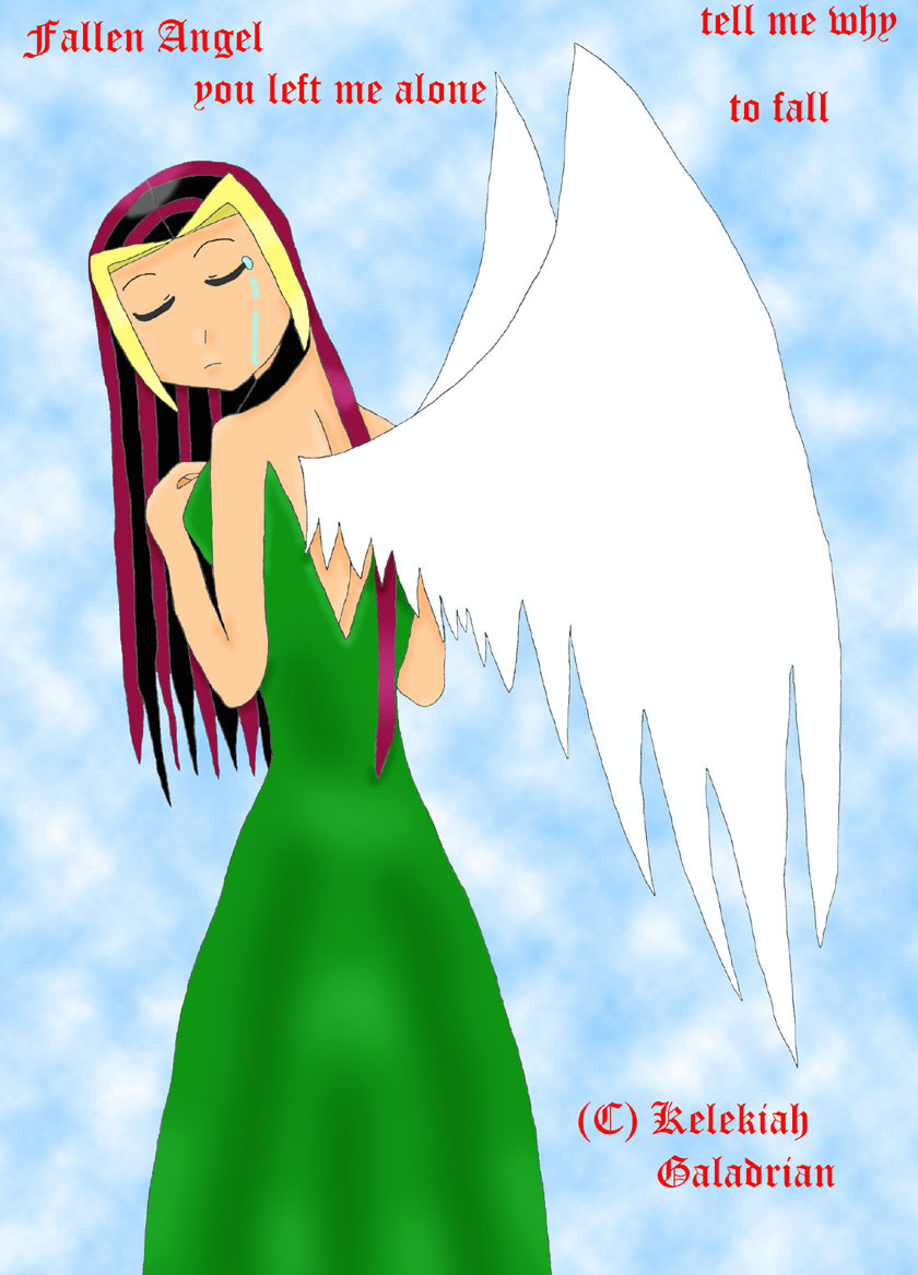 Fallen Angel (gift for YoriXYamiForever) by KelekiahGaladrian