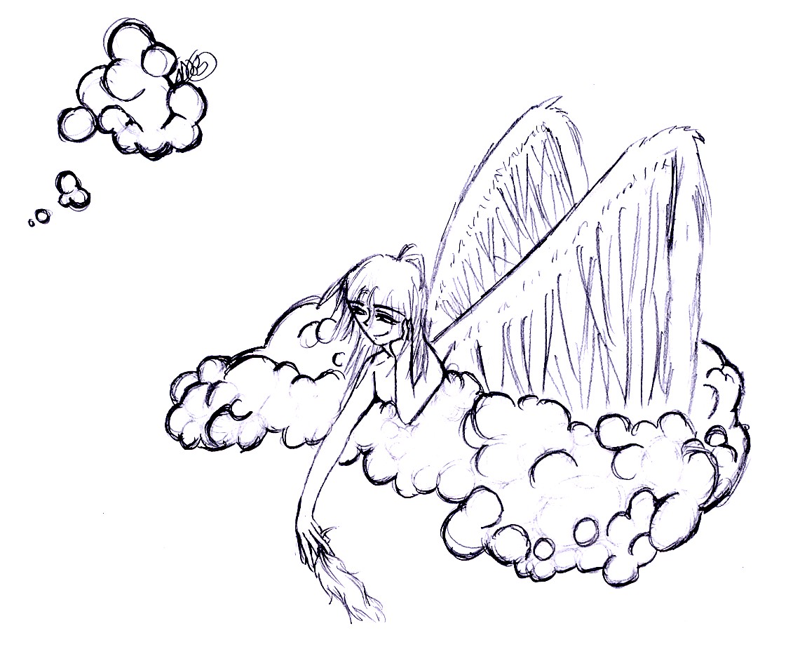Angel in the Skies by Kenshinstrueluv