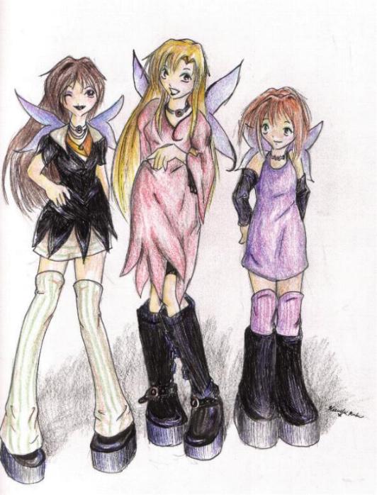 ~three fairies~ contest entry by Kerushi