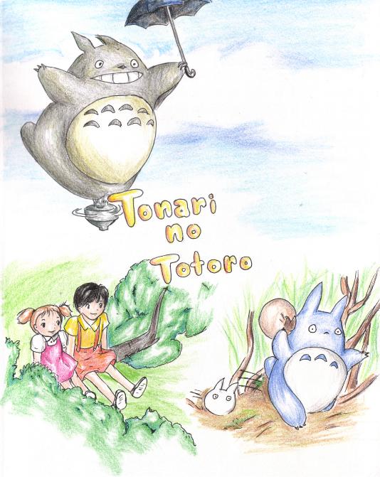 Tonari no Totoro by Kerushi